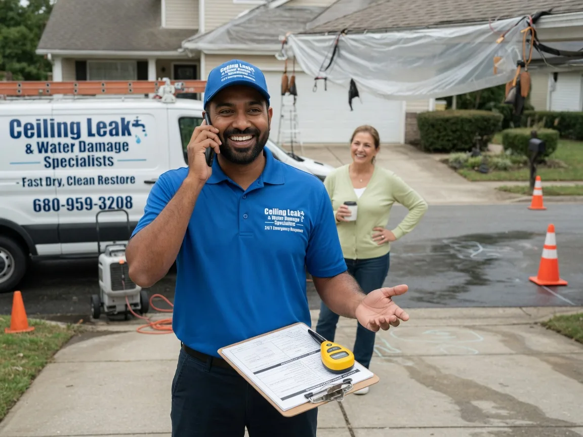 Ceiling Leak Cleanup Ferrisburgh, VT FAQs